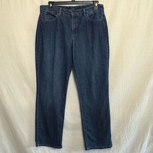 Bandolino Jeans Donna Mandie Signature Fit - Vita Alta E Gamba Dritta - Denim Elastico (Lunghezza Regolare 78.7cm / Corto 73.7cm)